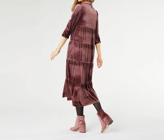 Coco + Carmen - Romance Imagined Velour Dress