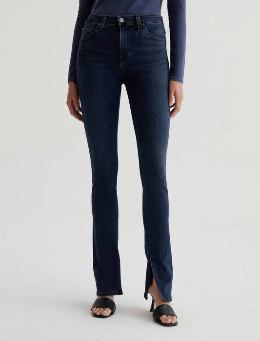 Ag Jeans - Mari Extended High-rise Slim Straight Jeans