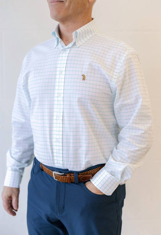 Southern Casanova - Turtleshell Check Button Down