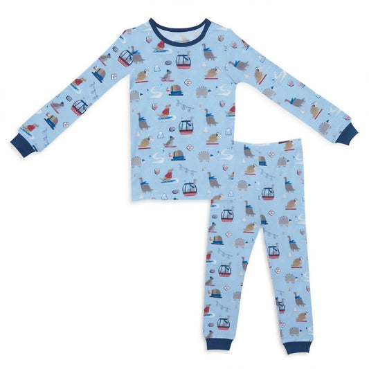Magnetic Me - Kid's Ski Rex 2 Piece Toddler Pajama Set