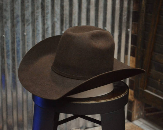 Twister Cowboy Hats - Men's 6x Open Crown Hat