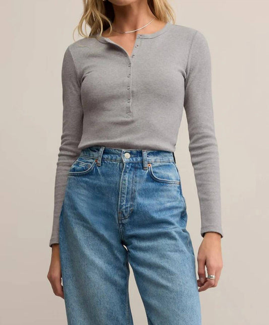 Z Supply - Stella Modal Rib Henley Tee