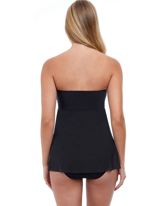 Profile By Gottex - Twist Front Strapless One Piece Swimsuit