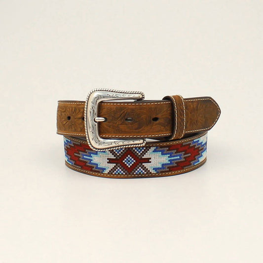 Nocona Belt Co. - Men's Aztec Leather Belt