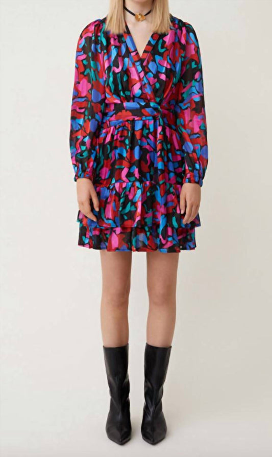 Suncoo - Petals Print Cara Dress