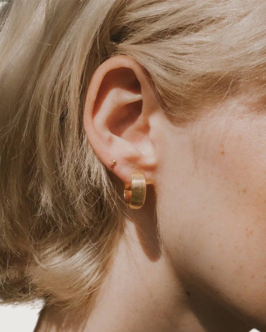 Mod + Jo - Women's Riley Hoop Earrings