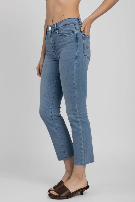 Frame - Le High Straight Raw After Jean