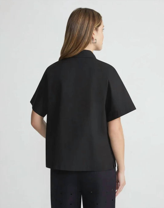 Lafayette 148 - Short Sleeve Shirt