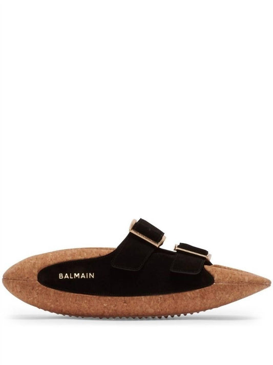Balmain - Women's Chunky Sole Flip Flop Sandals
