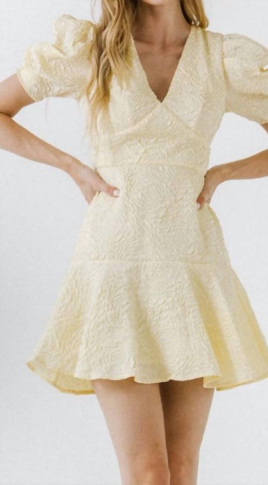 Endless Rose - Short Sleeved Cotton Dress