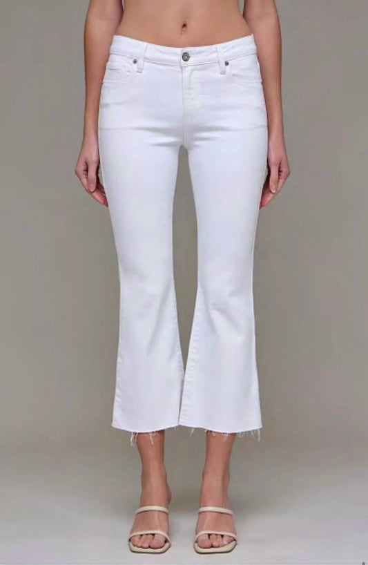 Hidden - Happi Mid Rise Crop Pants