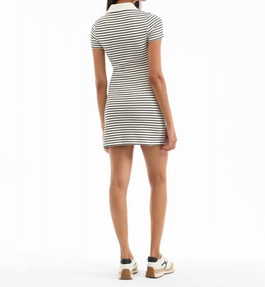 Veronica Beard - Women's Lanier Striped Polo Dress