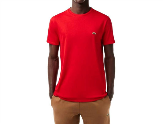 Lacoste - Short Sleeve Crew Neck Pima Cotton Jersey T-shirt