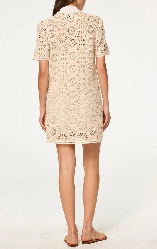 Misa Los Angeles - Carmel Crochet Shift Dress