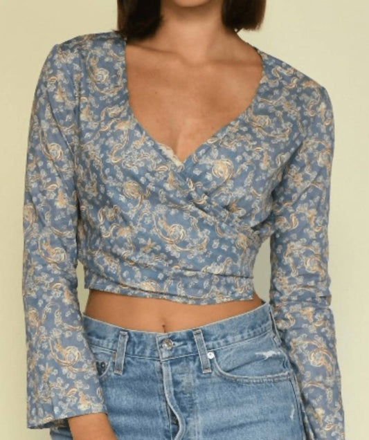 Montce - Wrap Crop Top