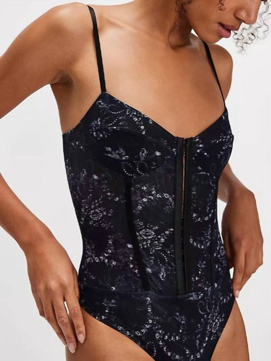 Free People - Night Rhythm Printed Bodysuit