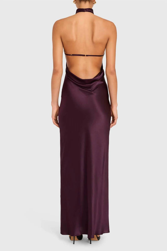 Amanda Uprichard - Women's Halter Neck Santana Gown