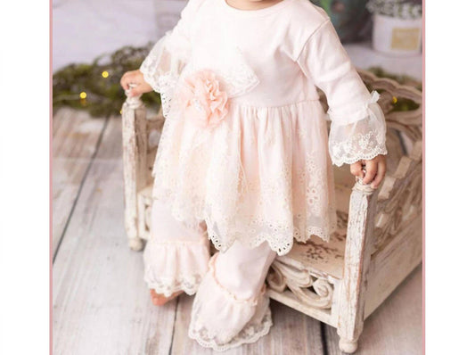 Haute Baby - Baby Girls And Toddlers Sweet Angel 2 Pc Set