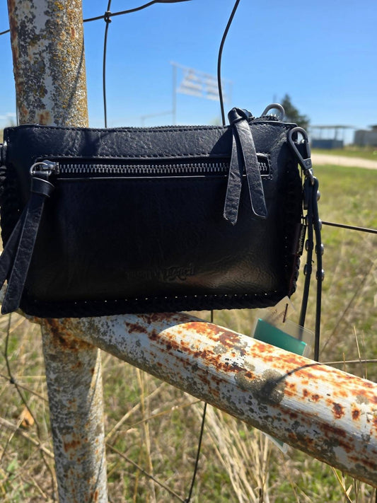 Trinity Ranch - Women's Tooled Leather Wristlet