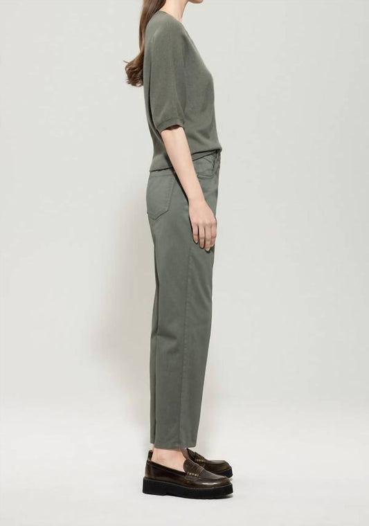 Luisa Cerano - High-stretch Tapered Denim Jean