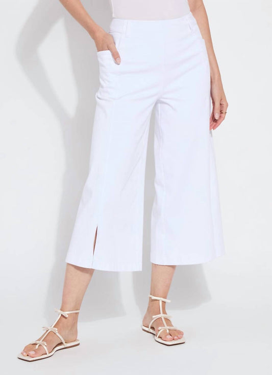 Lysse - Fiorella Split Denim Culottes Pants