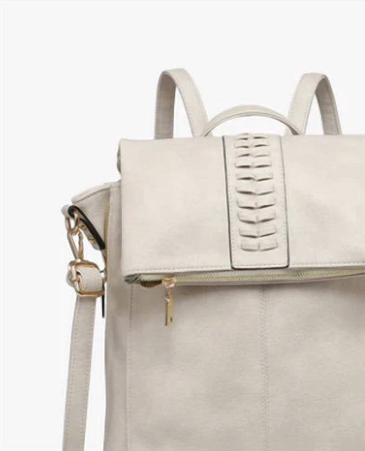 Jen & Co. - Women's Vivian Vegan Distressed Backpack