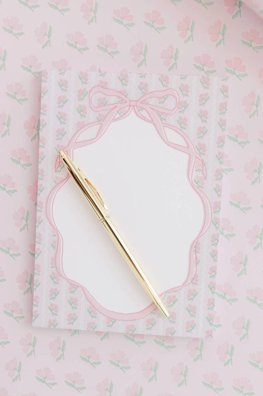 Rock Paper Scissors - Flower Ribbon Notepad