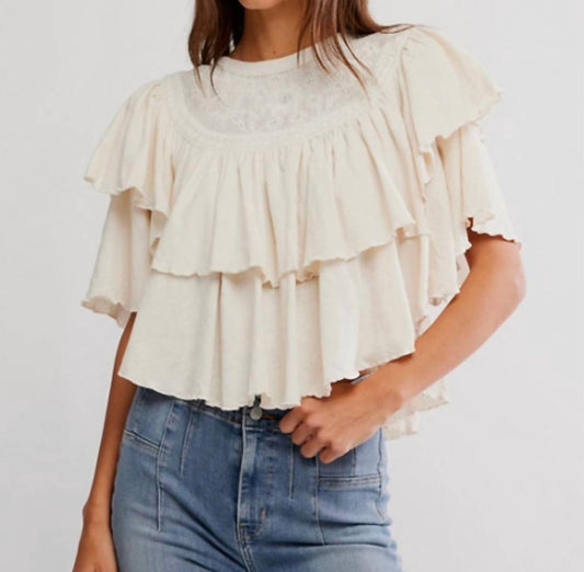 Free People - Rose Party Tee