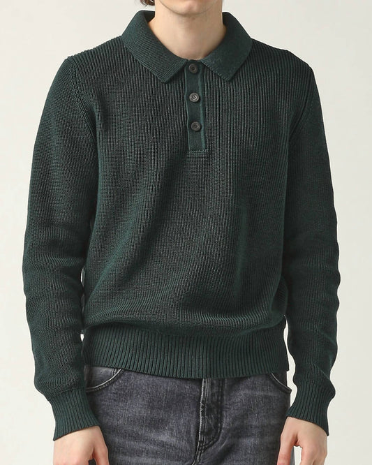 Corridor - Long Sleeve Slouchy Polo