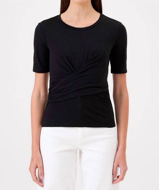 Goldie - AALYSSA S/S FRONT WRAP TEE