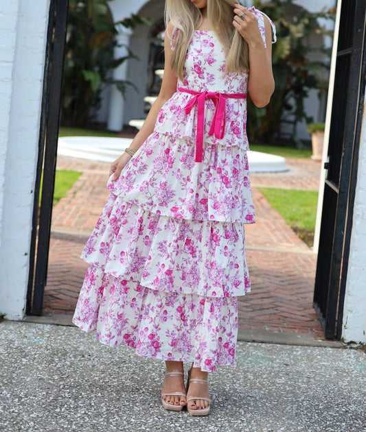 Tcec - Rosette Midi Dress