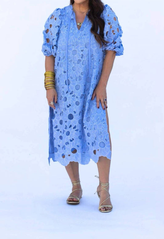 Buddylove - Pamela Beaded Floral Lace Maxi Dress