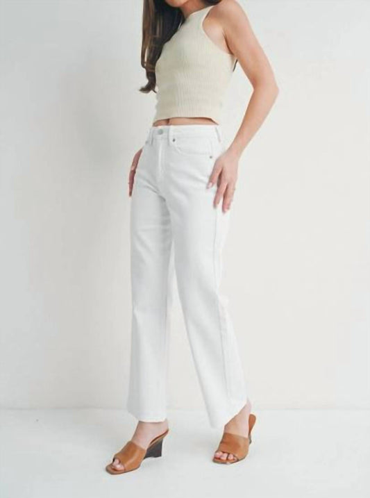 Just Usa - Classic Straight Leg High-rise Jean