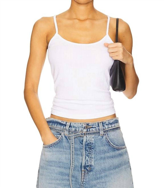 Donni. - Pointelle Cami Tank