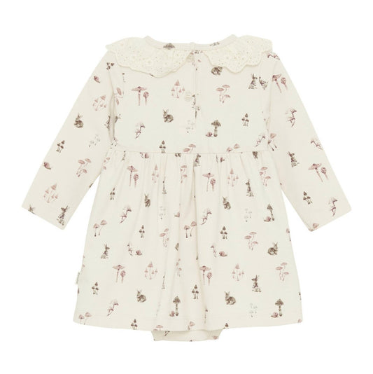 Minymo - Girl's Eyelet Skirted Romper