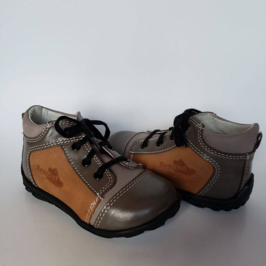 Renbut Shoes - Boy's Leather Lace-up Oxford Shoe