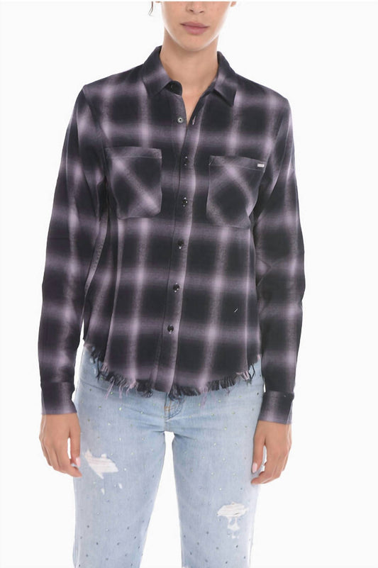 Amiri - Shadow Plaid Button-down Shirt