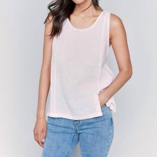 Charlie B - Linen Shell Top