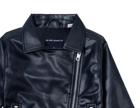 Silver Jeans Co - Girl's Biker Jacket