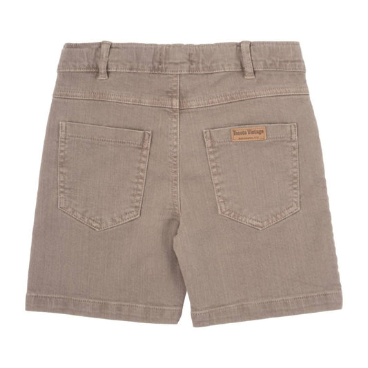 Tocoto Vintage - Kids Boys Colored Denim Shorts