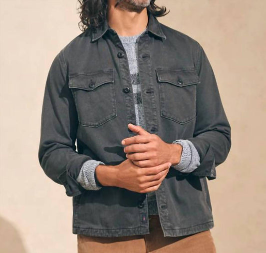 Faherty - Jersey Shirt Jacket