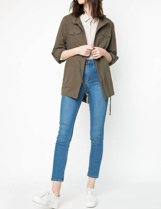 Hayden La - Lightweight Hooded Cargo Jacket