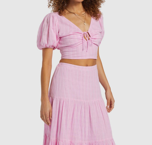 Billabong - Tropic Heart Cropped Blouse