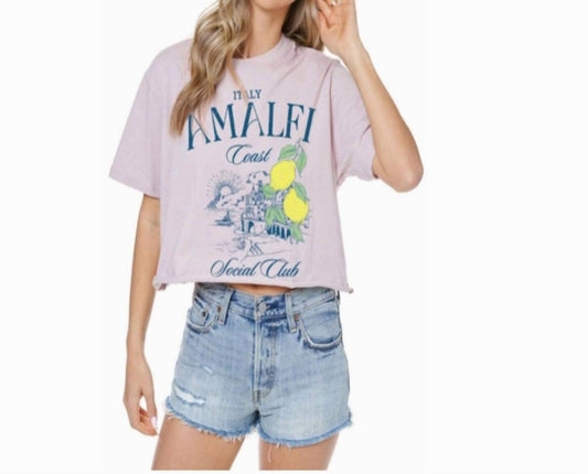 Zutter - Coast Graphic Cropped Top