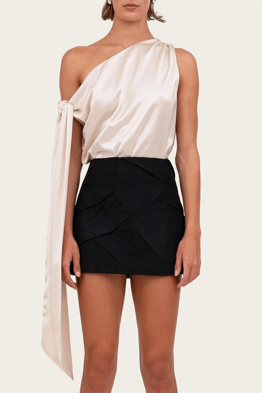Nonchalant Label - Nora Asymmetrical Top