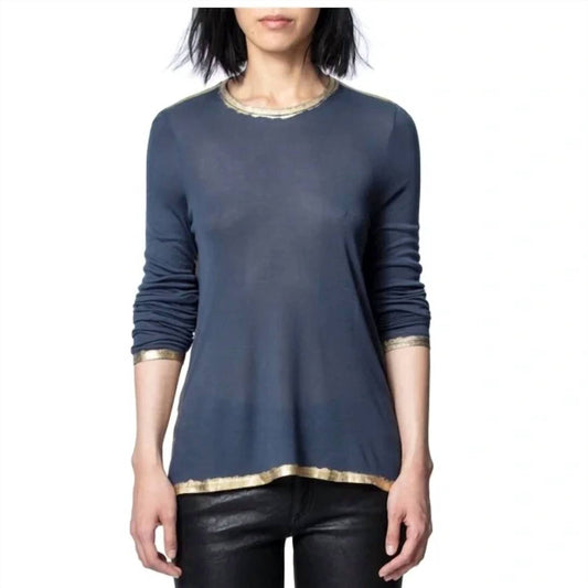 Zadig & Voltaire - Foils Willy Top