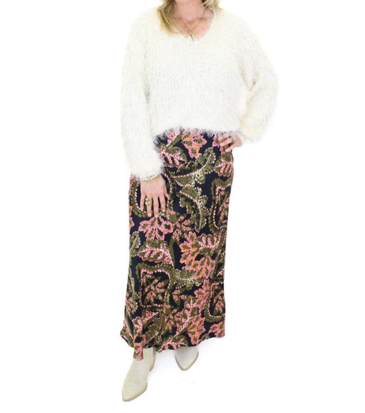 Esqualo - Eyelash Crochet Sweater