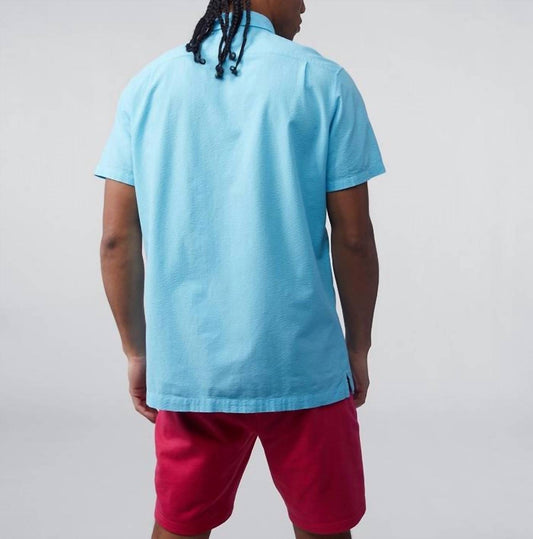 MEN'S SEERSUCKER SHORT SLEEVE SHIRT