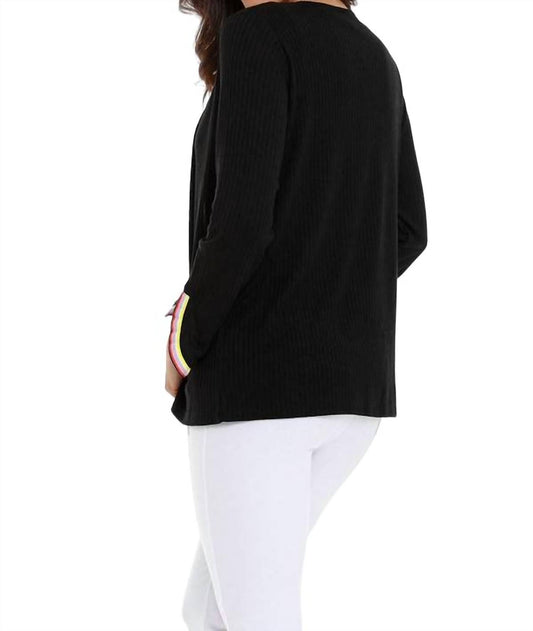 Tara Striped Cardigan