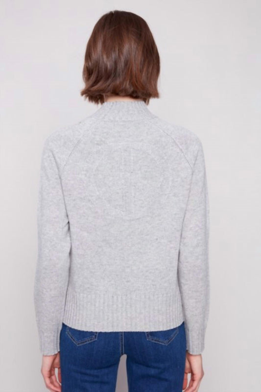 Charlie B - Jacquard PEACE Sweater